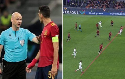 NBA直播-西班牙喊冤：明眼人都知姆巴佩越位 裁判发明新规